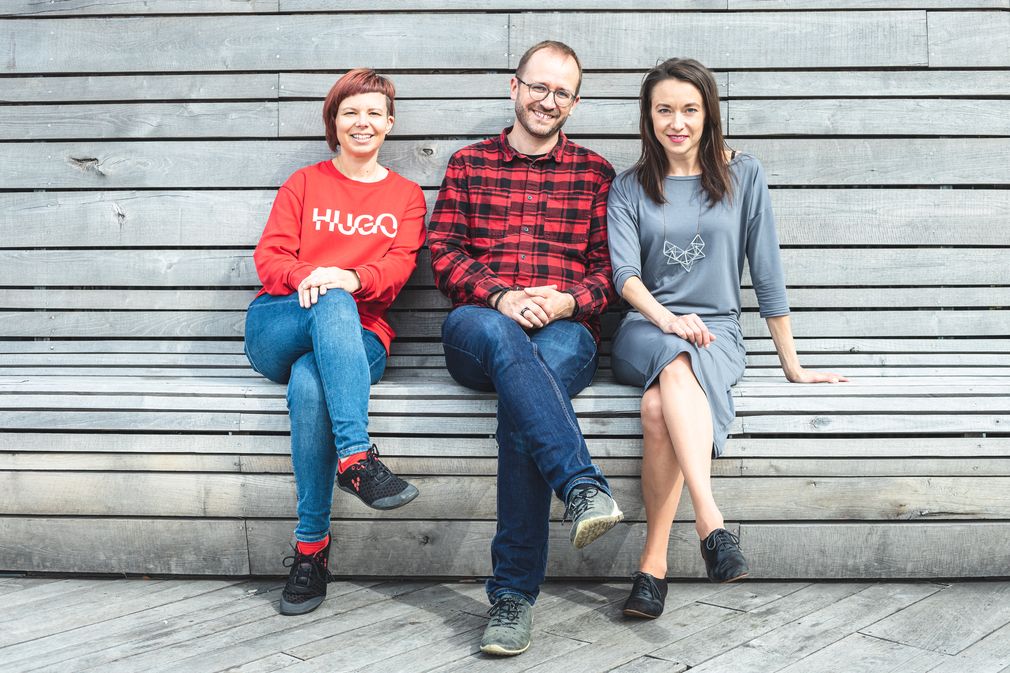 Zakladatelé Česko.Digital: Eva Pavlíková, Jakub Nešetřil a Radka Horáková